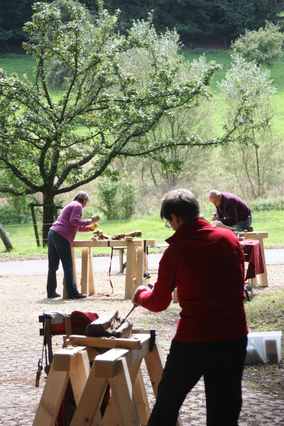 Holz-Bildhau Kurs in Heidelberg 