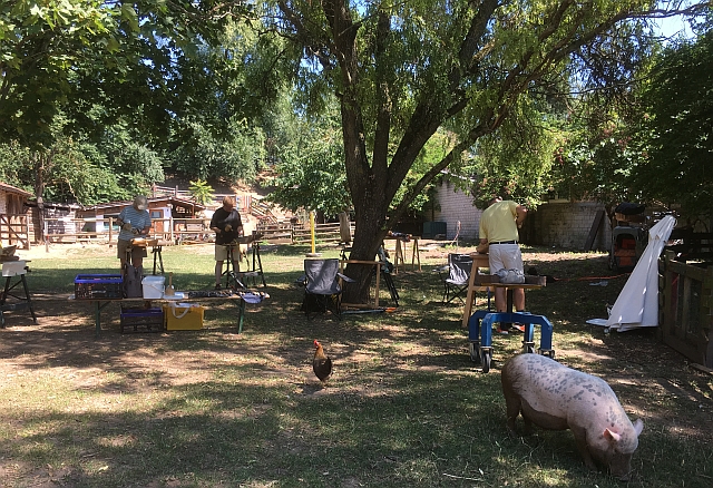 Kurs Holzbildhauen in der Kreativwerkstatt Kohlhoff - Heidelberg