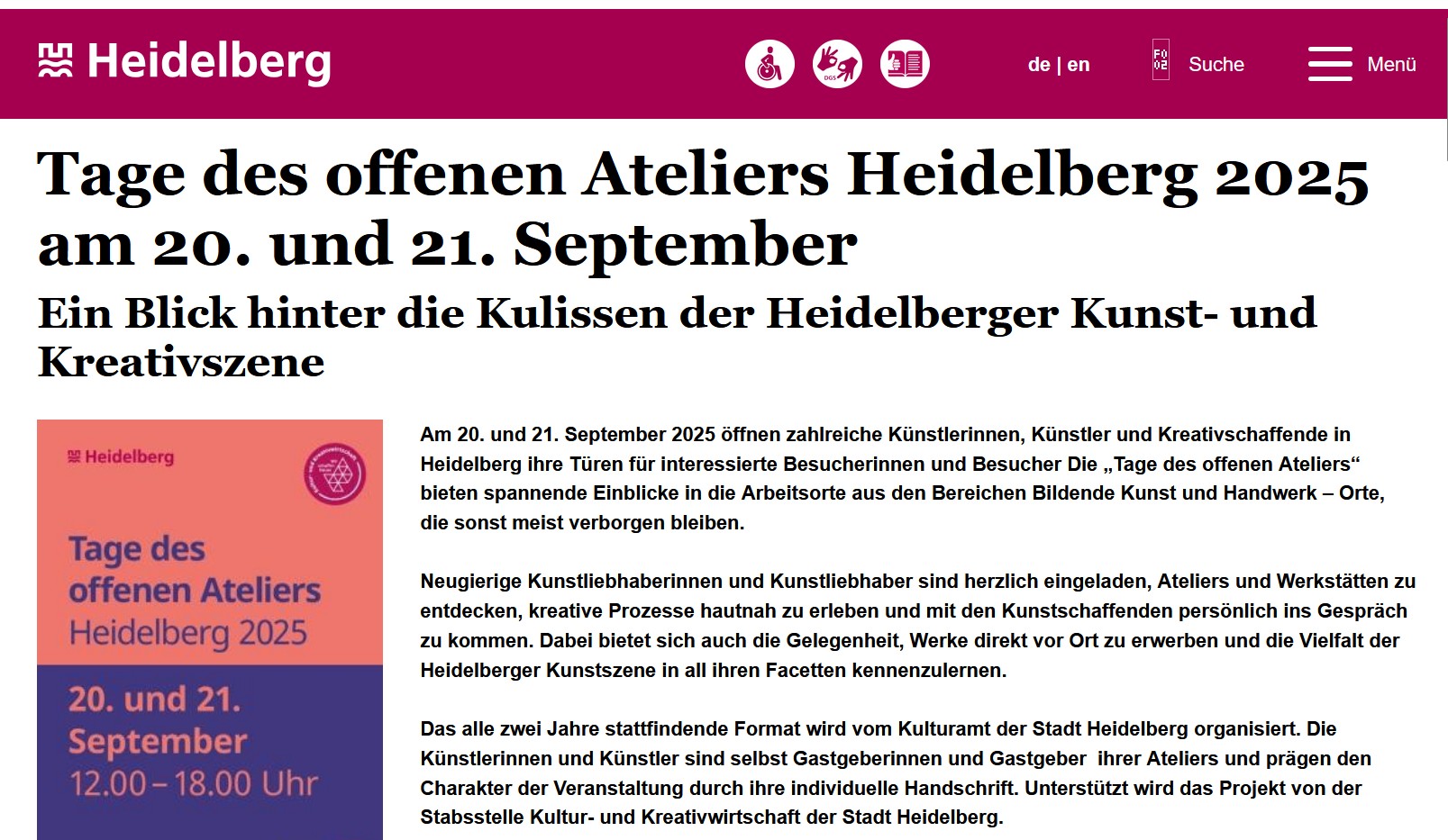 Offenes Atelier 2025 09 20 Kulturamt