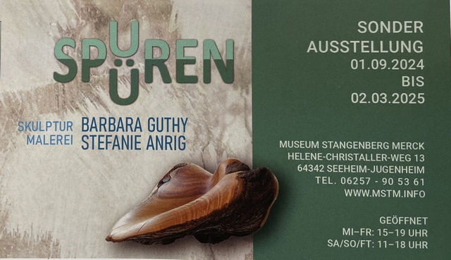 finissage Spuren Spüren