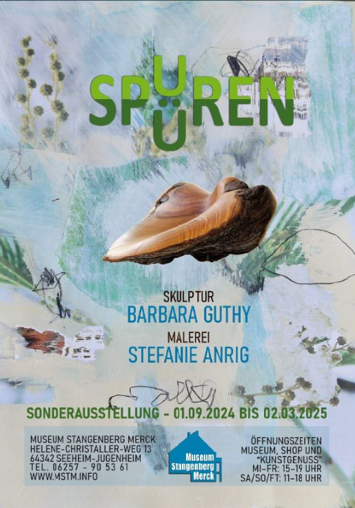 Plakat SPUREN SPUEREN 1.9.2024 2.3.2025