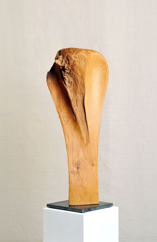 Holz-Skulptur von Barbara Guthy: Kobracadabra